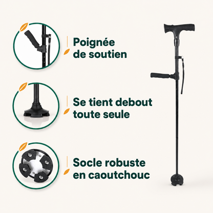 La canne d'appui Vivelan