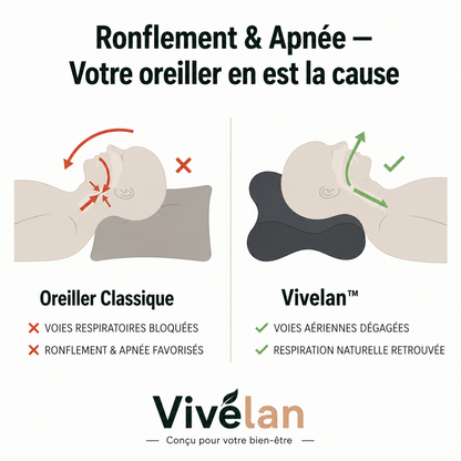 L'oreiller cervical Vivelan
